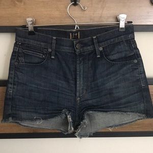 Citizens of Humanity high rise denim shorts